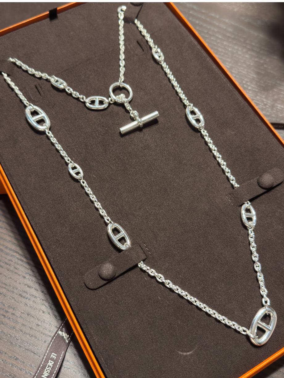 [Star Jewelry]Classic Silver Sweater Chain