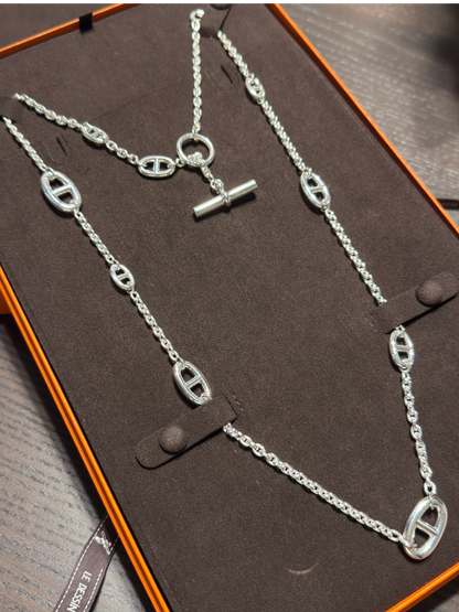 [Star Jewelry]Classic Silver Sweater Chain