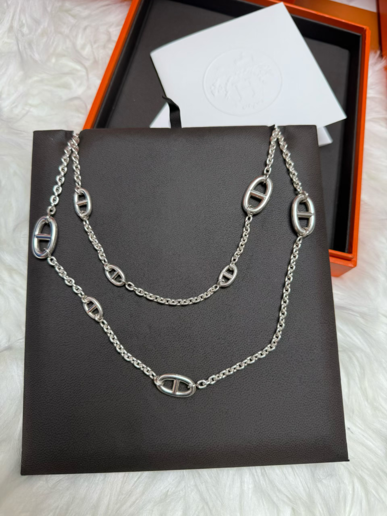 [Star Jewelry]Classic Silver Sweater Chain