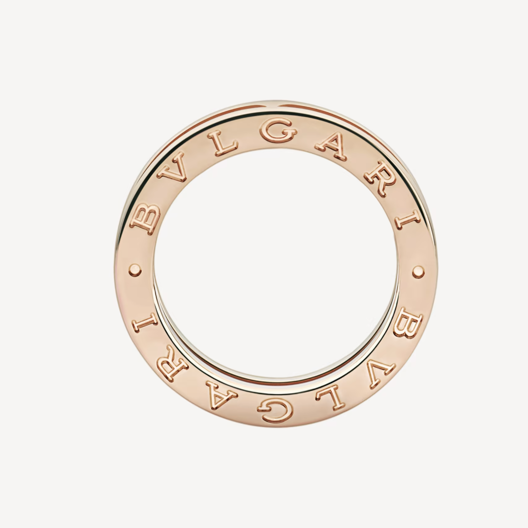 [Star Jewelry]ZERO 1 ONE-BAND PAVED DIAMONDS ON THE SPIRAL RING