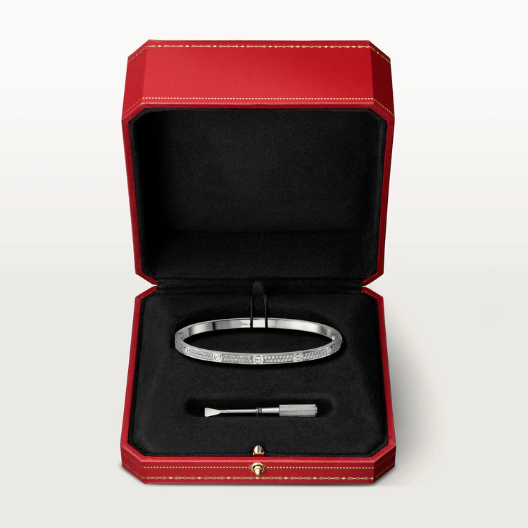 [Star Jewelry]LOVE BRACELET 3.65MM DIAMOND-PAVED
