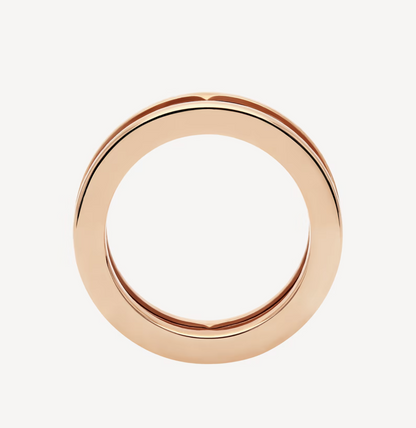 [Star Jewelry]ZERO 1 ONE-BAND WITH OPENWORK LOGO SPIRAL RING