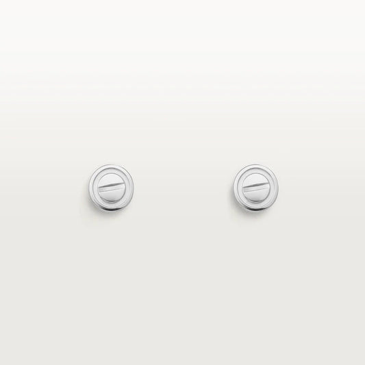 [Star Jewelry]LOVE EARRINGS SILVER 10MM