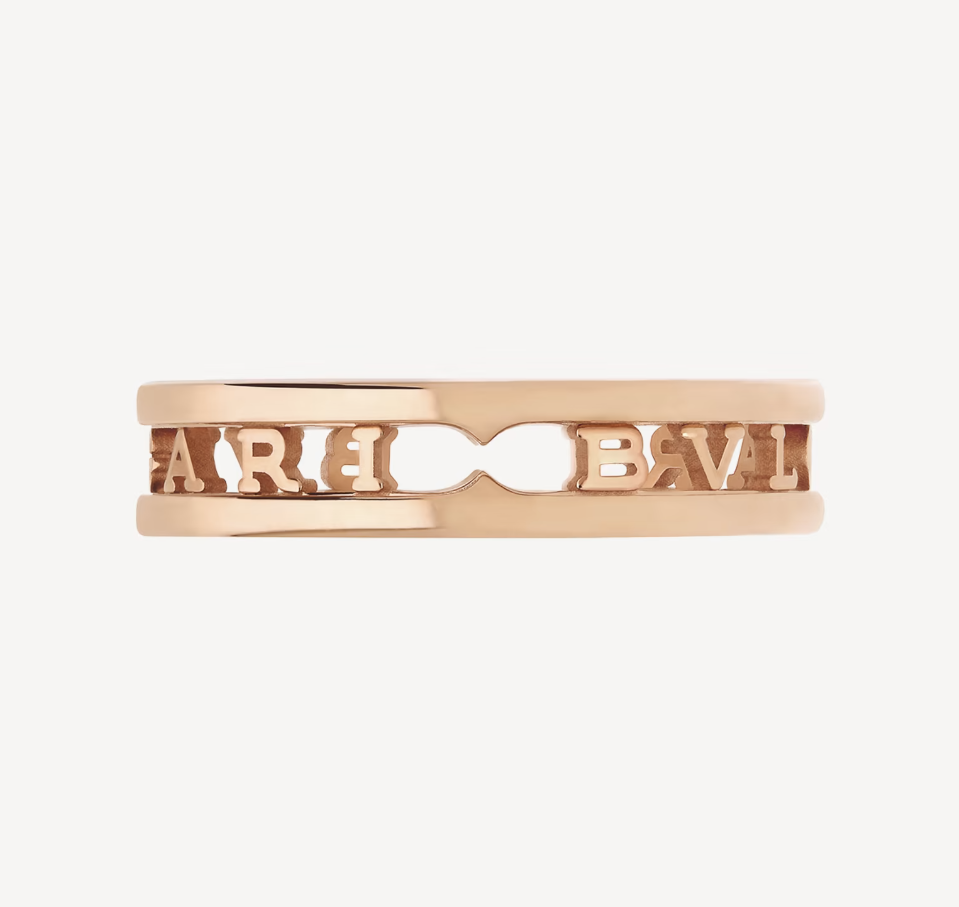 [Star Jewelry]ZERO 1 ONE-BAND WITH OPENWORK LOGO SPIRAL RING