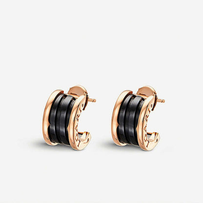 [Star Jewelry]ZERO 1 PINK GOLD CERAMIC EARRINGS