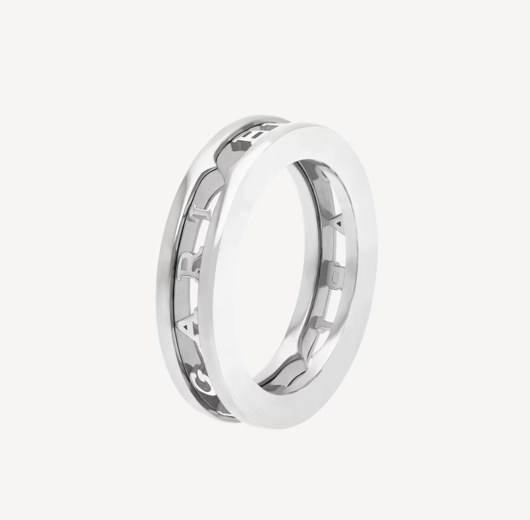[Star Jewelry]ZERO 1 ONE-BAND WITH OPENWORK LOGO SPIRAL RING