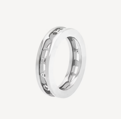 [Star Jewelry]ZERO 1 ONE-BAND WITH OPENWORK LOGO SPIRAL RING