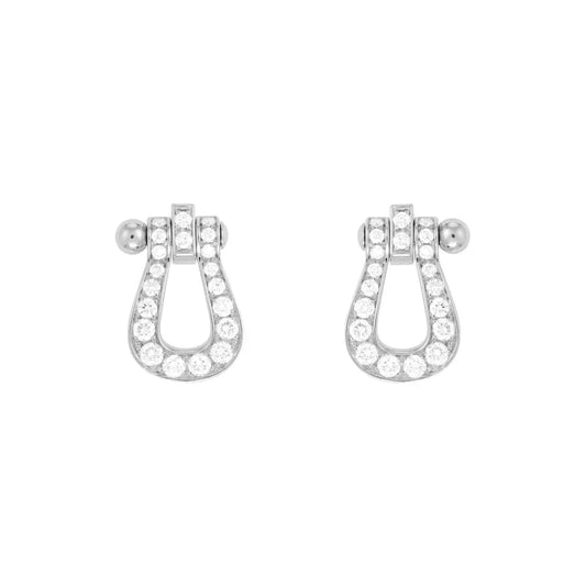 [Star Jewelry]FORCE 10 FULL DIAMOND STUD EARRINGS MINI MODEL