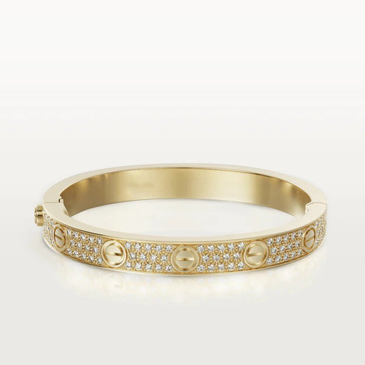 [Star Jewelry]LOVE BRACELET 6.1MM DIAMOND-PAVED