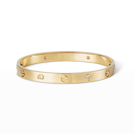 [Star Jewelry]LOVE BRACELET 6.1MM 4 DIAMONDS