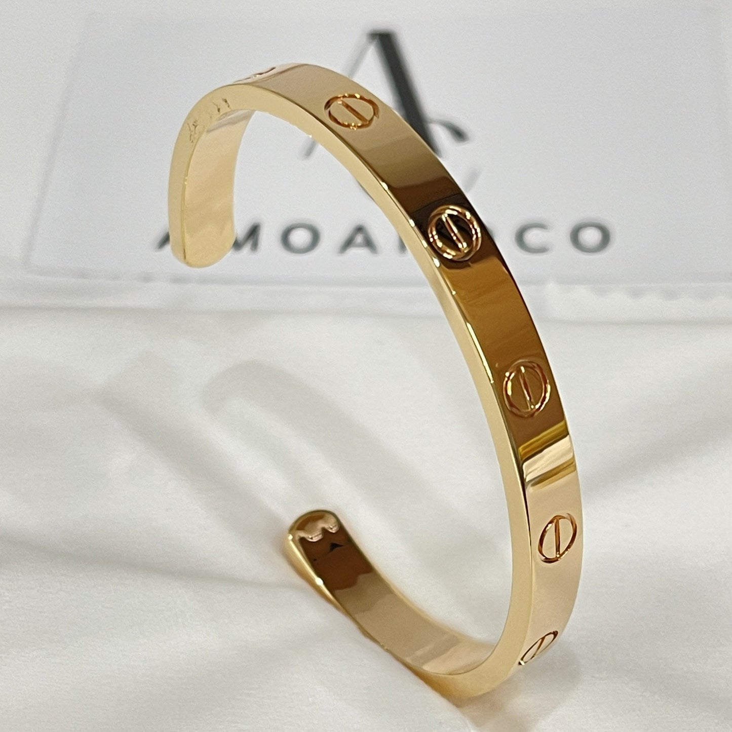 [Star Jewelry]LOVE BRACELET 6.1MM OPEN CUFF