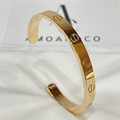 [Star Jewelry]LOVE BRACELET 6.1MM OPEN CUFF