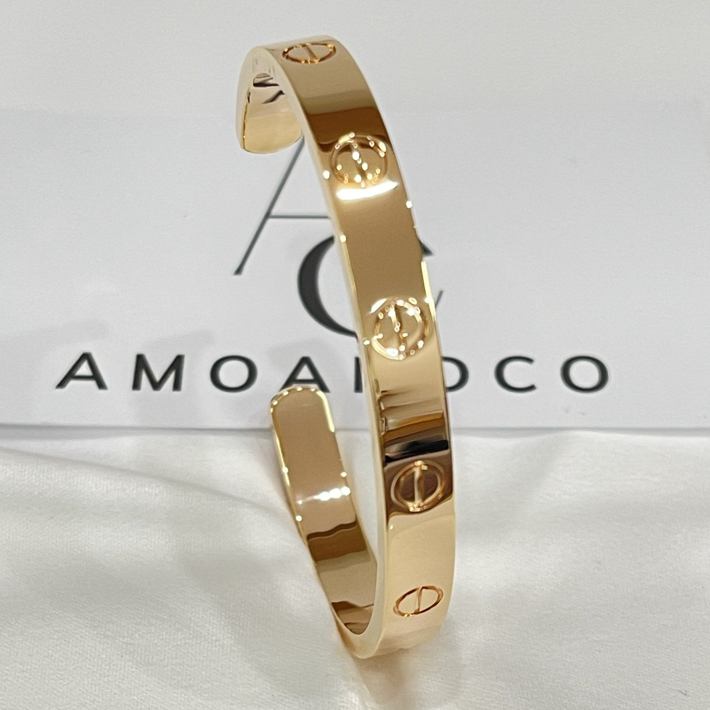 [Star Jewelry]LOVE BRACELET 6.1MM OPEN CUFF