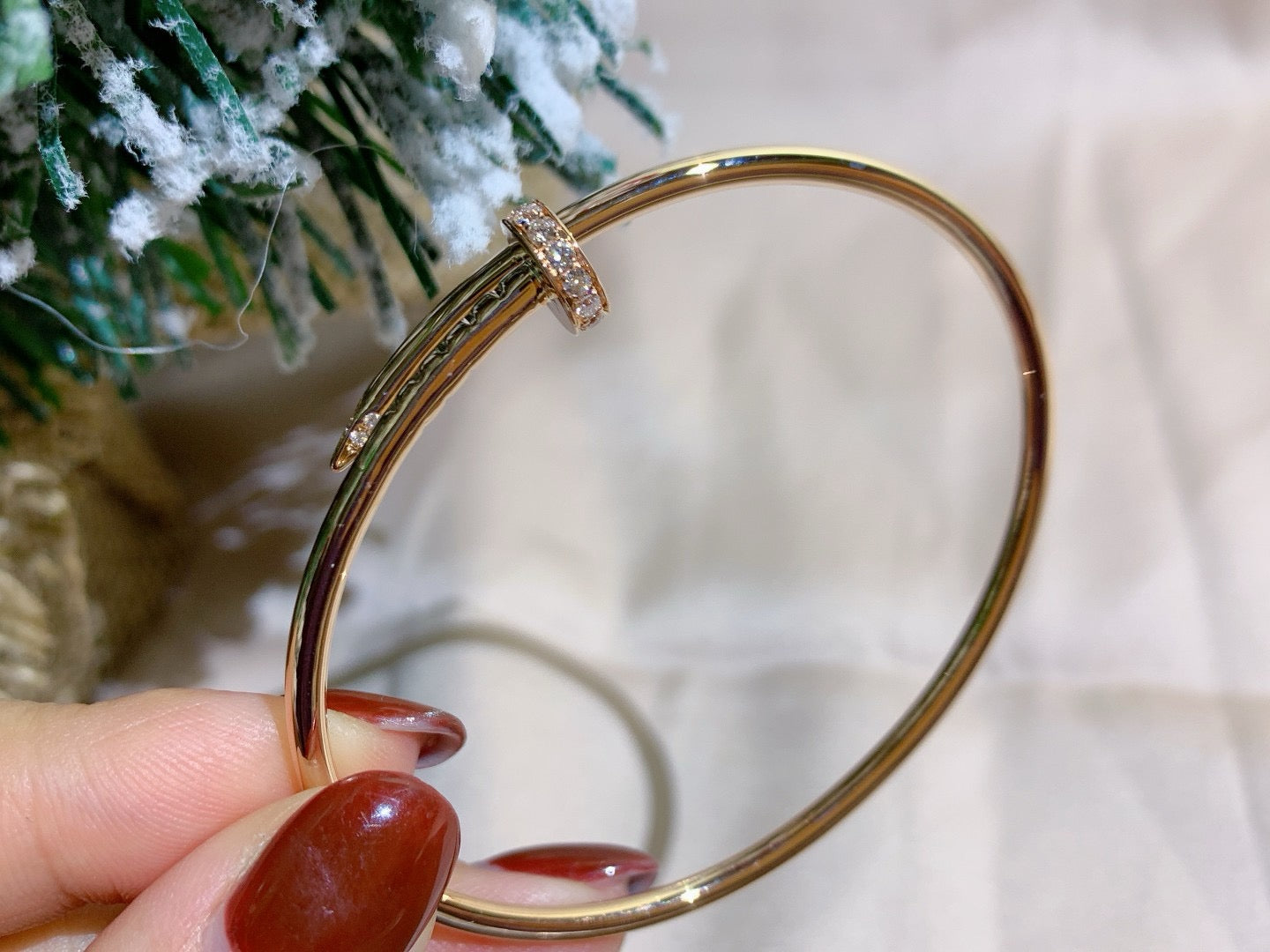 [Star Jewelry]JUSTE BRACELET 2.5MM DIAMONDS