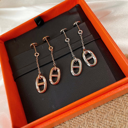[Star Jewelry]CHAINE TASSEL EARRINGS