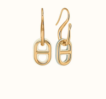[Star Jewelry]HM O'MAILLON GOLD EARRINGS