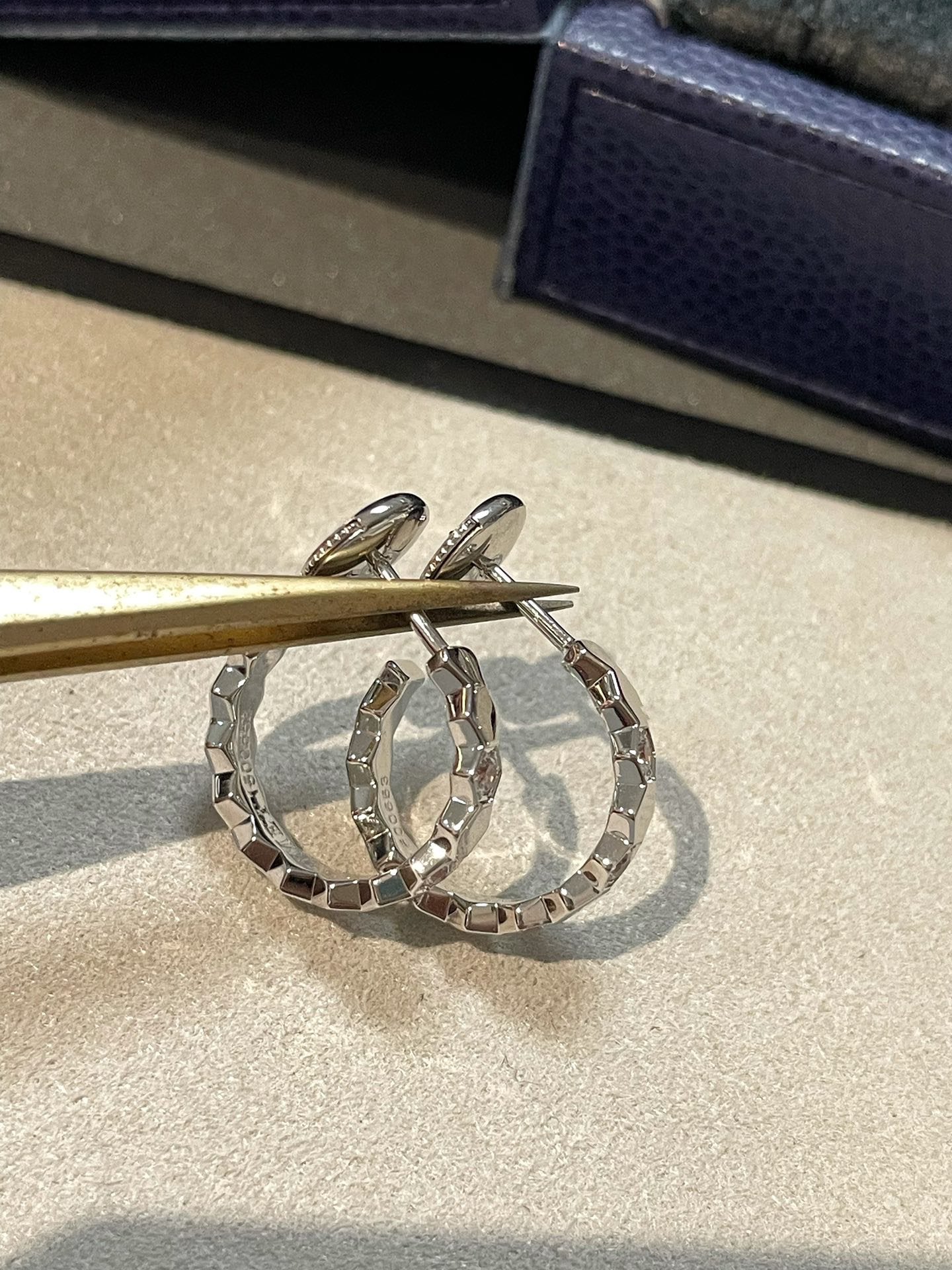 [Star Jewelry]Hollow Design Four-Leaf Clover Flower Shape Ring