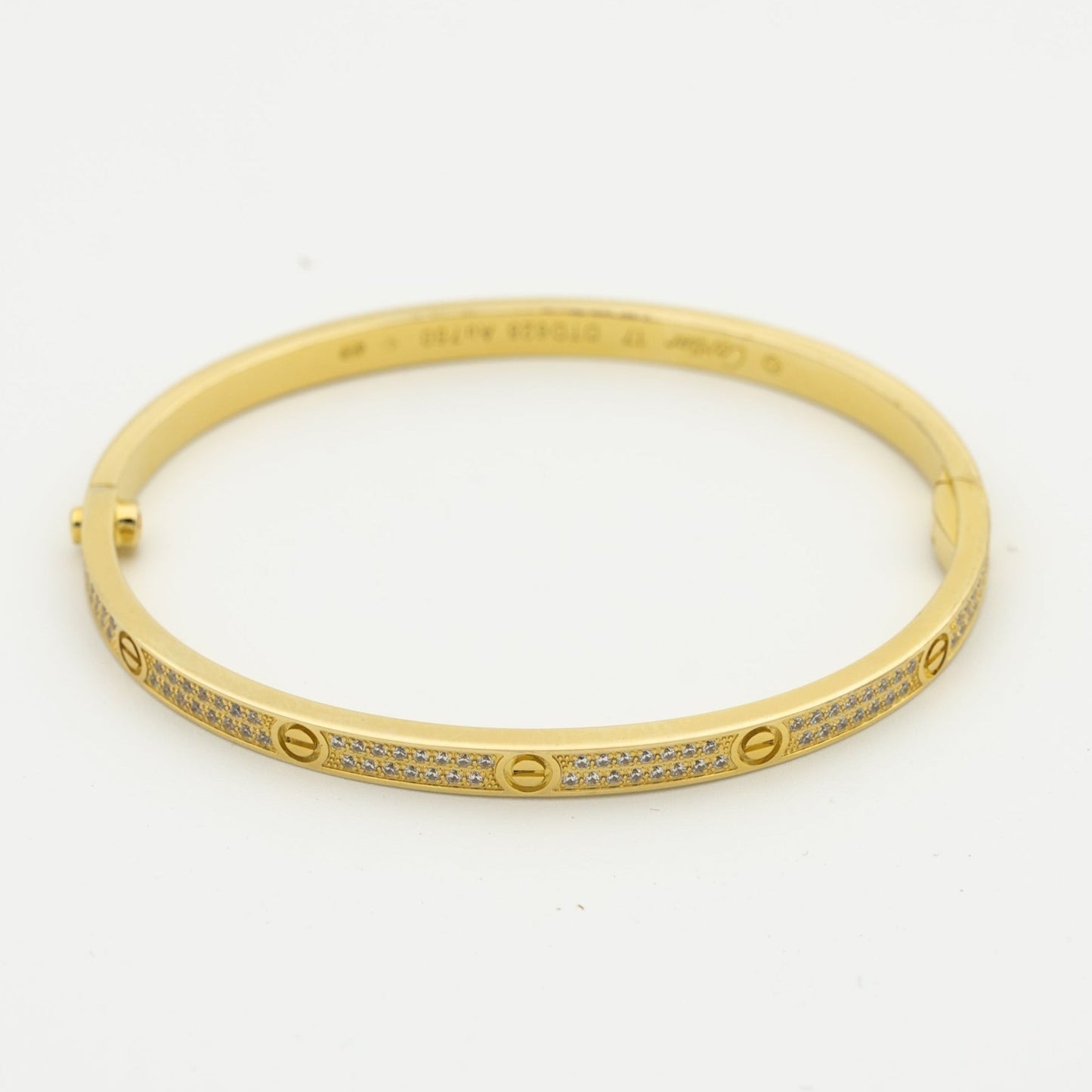 [Star Jewelry]LOVE BRACELET 3.65MM DIAMOND-PAVED