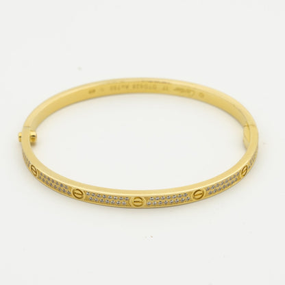 [Star Jewelry]LOVE BRACELET 3.65MM DIAMOND-PAVED