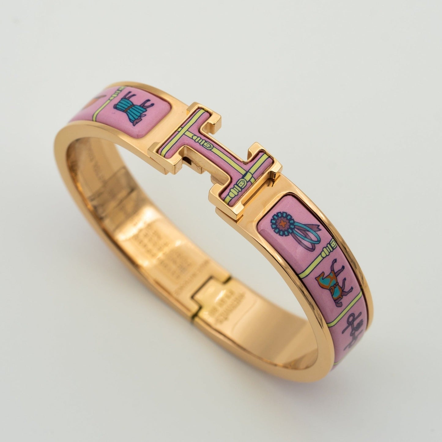 [Star Jewelry]H PINK GOLD BRACELET PINK CERAMIC