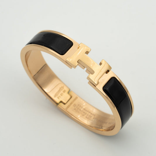 [Star Jewelry]H BLACK BRACELET