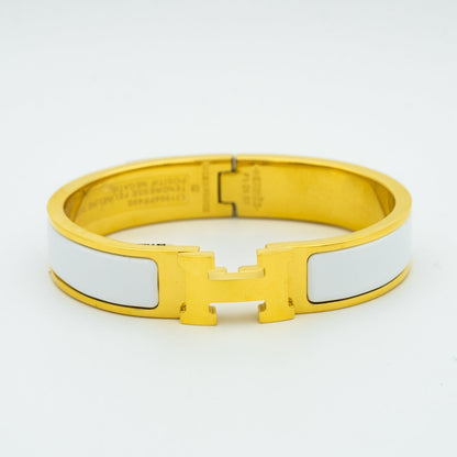[Star Jewelry]H WHITE BRACELET