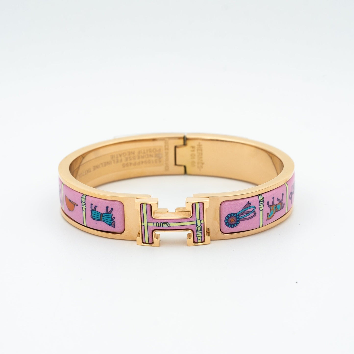 [Star Jewelry]H PINK GOLD BRACELET PINK CERAMIC
