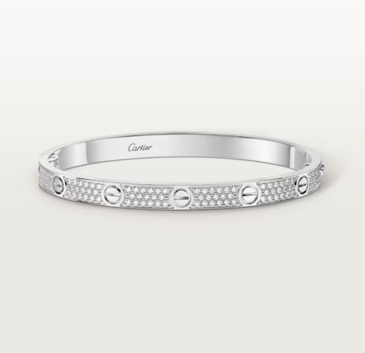 [Star Jewelry]NEW-LOVE-4.8MM-Width Diamond-Studded Bracelet