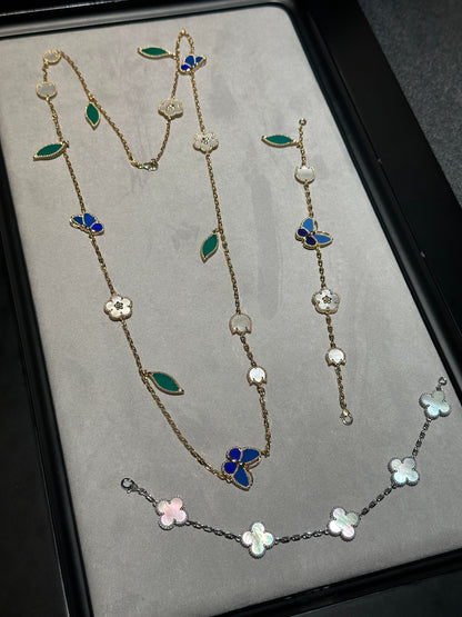 [Star Jewelry] 26 NEW CLOVER 15 MOTIFS LUCKY NECKLACE