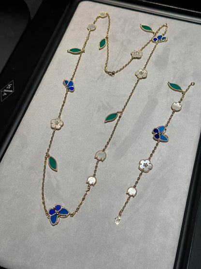 [Star Jewelry] 26 NEW CLOVER 15 MOTIFS LUCKY NECKLACE