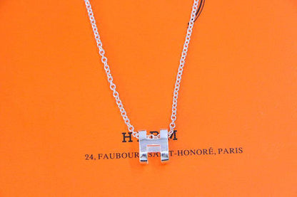 [Star Jewelry]HM NECKLACE H LETTER OVAL SERIES