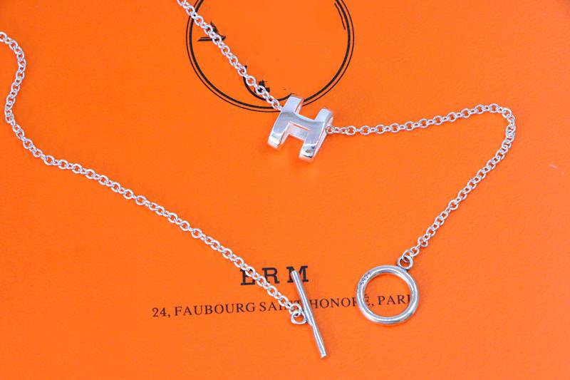 [Star Jewelry]HM NECKLACE H LETTER OVAL SERIES
