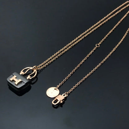 [Star Jewelry]WOMEN'S HM AMULETTES CONSTANCE PENDANT NECKLACE