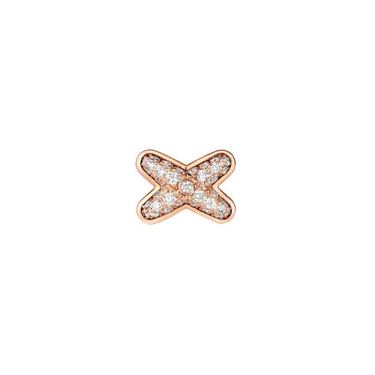 [Star Jewelry]JEUX DE PINK GOLD DIAMOND EARRINGS