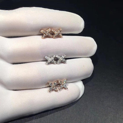 [Star Jewelry]JEUX DE DIAMOND EARRINGS