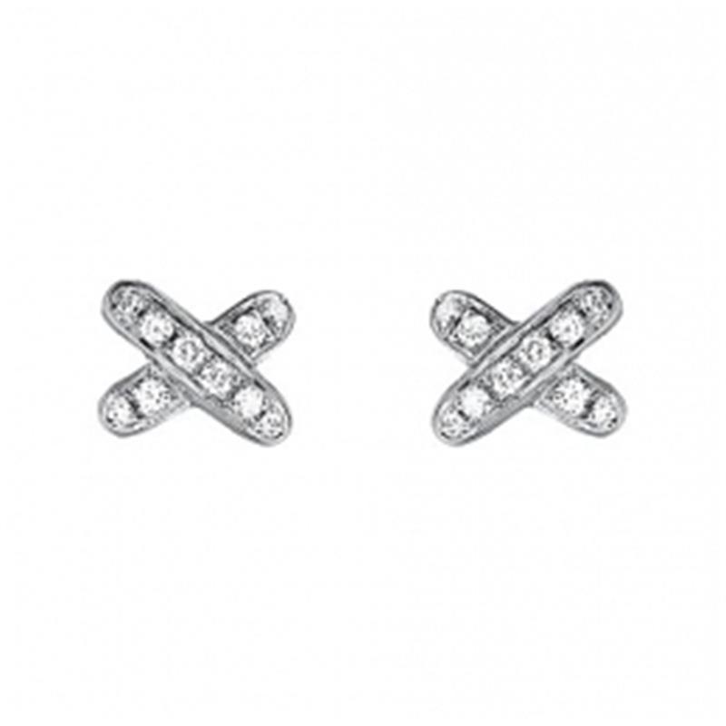 [Star Jewelry]JEUX DE DIAMOND EARRINGS