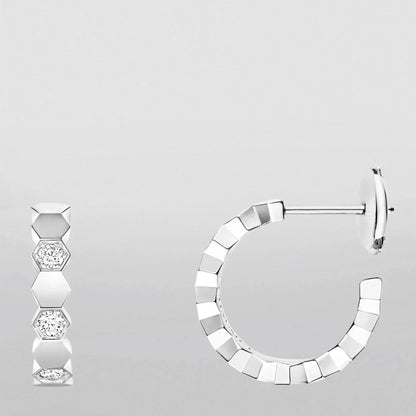 [Star Jewelry]Hollow Design Four-Leaf Clover Flower Shape Ring