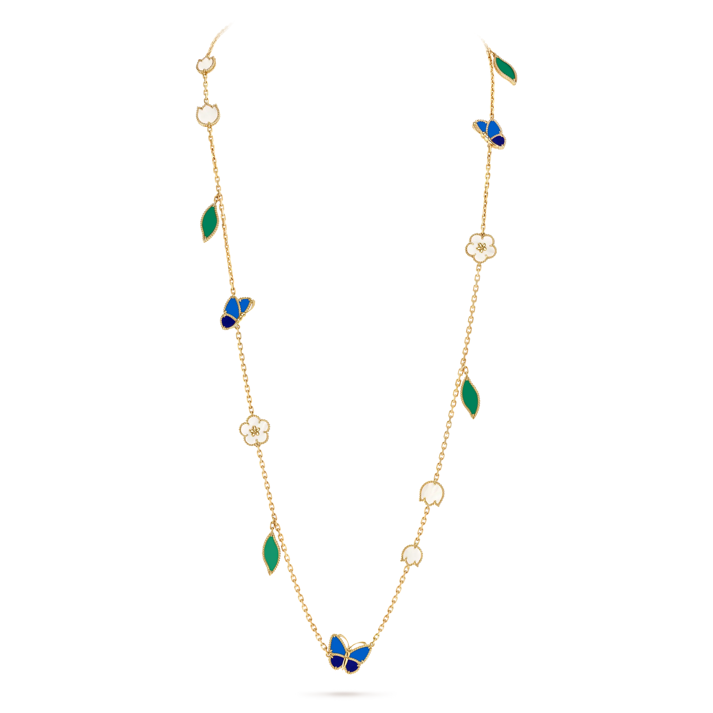 [Star Jewelry] 26 NEW CLOVER 15 MOTIFS LUCKY NECKLACE