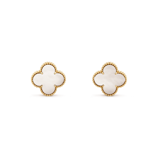 [Star Jewelry]CLOVER MINI GOLD EARRINGS
