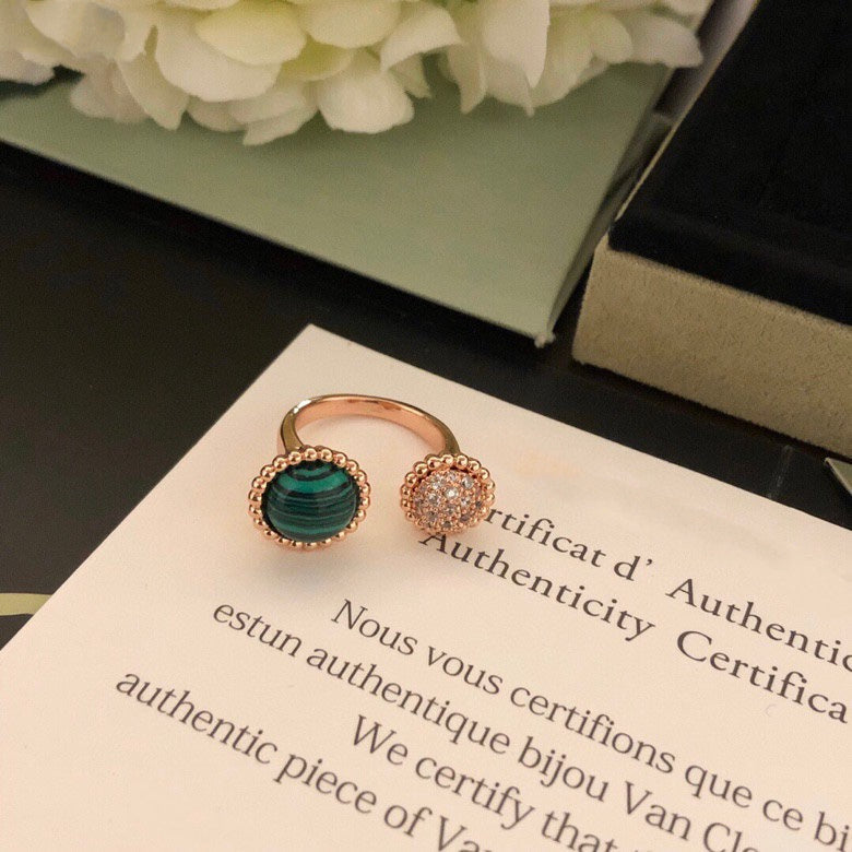 [Star Jewelry]PERLEE COULEURS DIAMOND ROSE GOLD BETWEEN THE FINGER RING