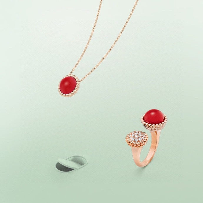 [Star Jewelry]PERLEE COULEURS DIAMOND ROSE GOLD BETWEEN THE FINGER RING