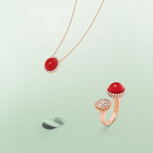 [Star Jewelry]PERLEE COULEURS DIAMOND ROSE GOLD BETWEEN THE FINGER RING