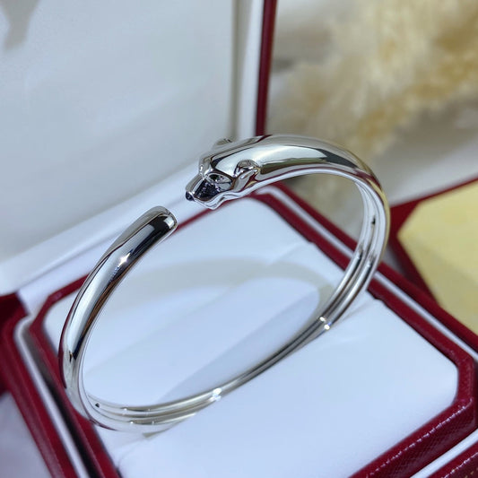 [Star Jewelry]PANTHERE SILVER OPEN BRACELET