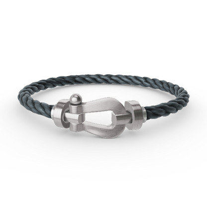[Star Jewelry]FORCE LARGE HORSESHOE NO DIAMOND BRACELET SILVER