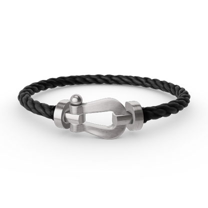 [Star Jewelry]FORCE LARGE HORSESHOE NO DIAMOND BRACELET SILVER