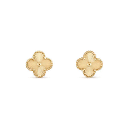 [Star Jewelry]CLOVER MEDIUM 1 MOTIFS LASER EARRINGS